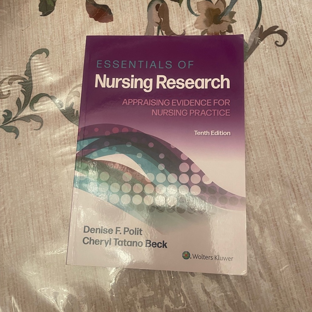 Essentials of Nursing Research Book